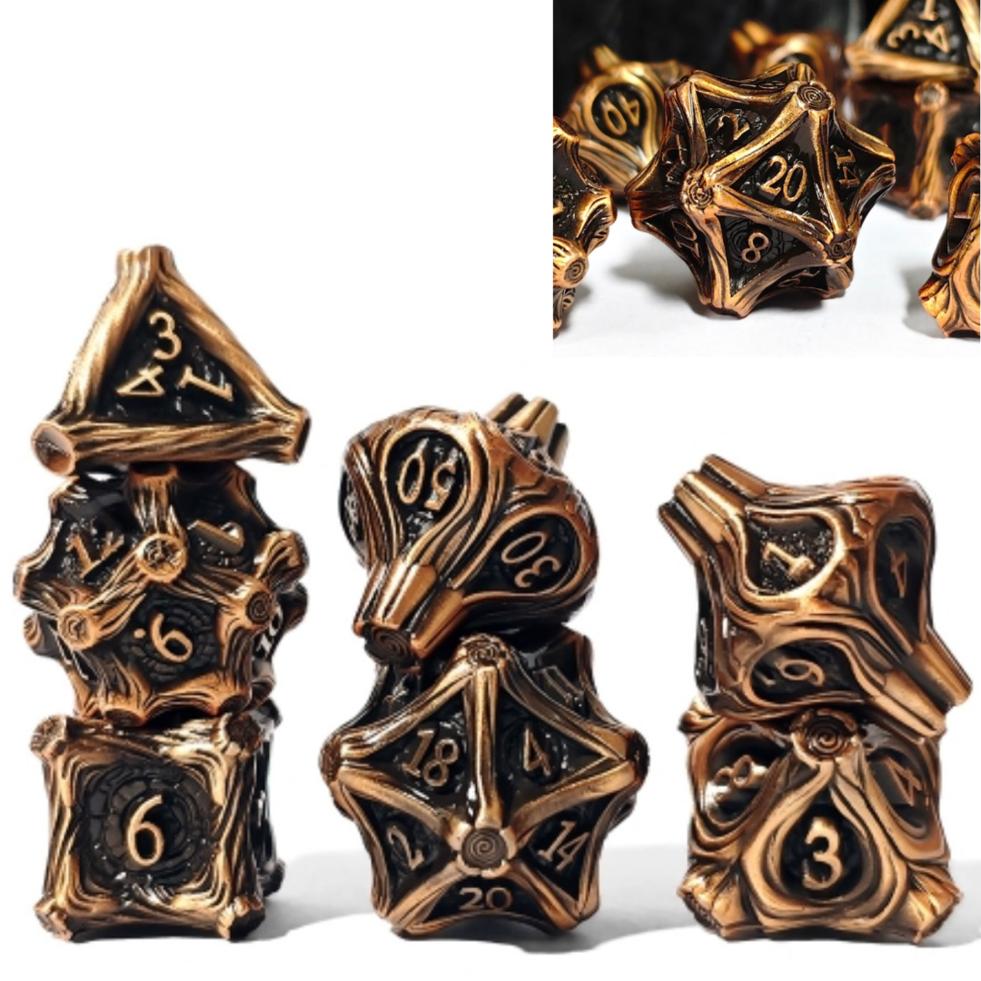 Woodland Enchantment Metal Dice