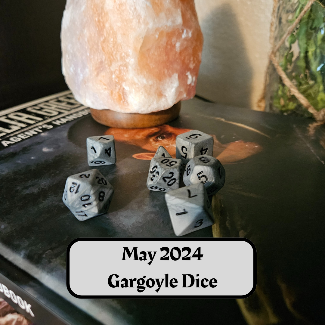 Dice of the Month "Shifting Season" and "Journeys Outside the Keep" newsletter