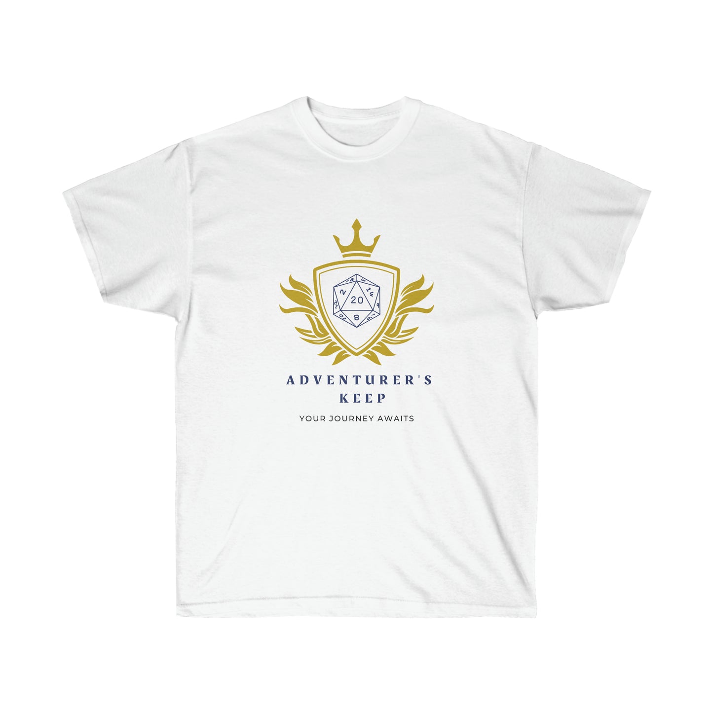 Adventurer's Keep Brand T-shirt (White)